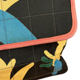 Chanel Multicolor Canvas Bird Print 2.55 Flap 2001