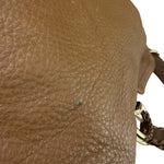Gucci Tan Brown Leather Wave Hobo Bag
