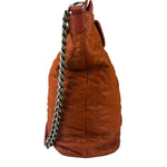 Chanel Orange Quilted Leather Large In The Mix Shopping Two-Way Tote 2011