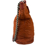 Chanel Orange Quilted Leather Large In The Mix Shopping Two-Way Tote 2011