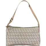 Fendi Vintage FF Beige Pochette