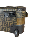 Fendi Vintage Zucca Coated Roller Luggage