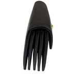 Versace Black Calfskin La Medusa Flap Card Holder