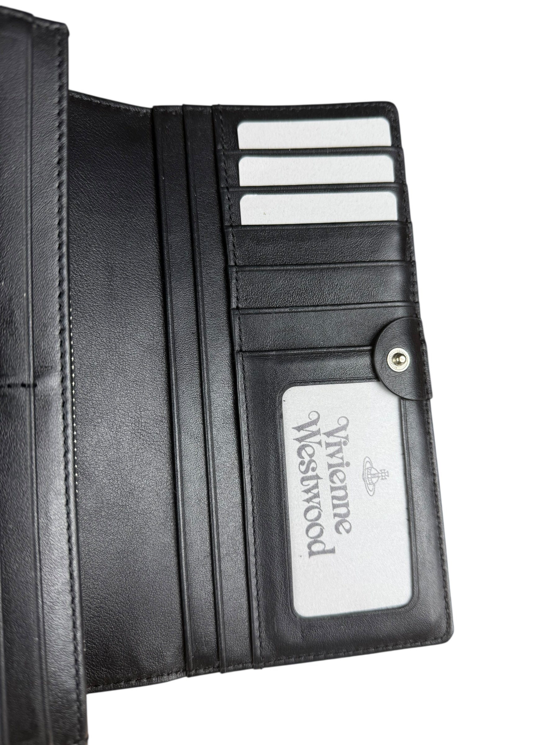 Vivienne Westwood Heart Orb Long Wallet