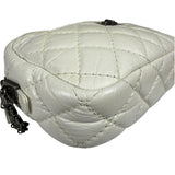 Chanel White Quilted Mini Reissue Camera Bag 2018
