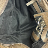 Chloe Metallic Taupe Vintage Paddington