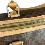 Celine Macadam Vintage Mini Boston Handbag