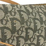 Christian Dior Vintage Green Trotter Saddle Pochette