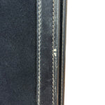 Gucci Navy Suede Vintage Briefcase