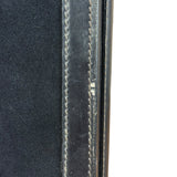 Gucci Navy Suede Vintage Briefcase
