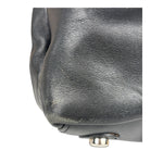 Christian Dior Vintage Black Leather Le Trente Shoulder Bag