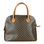 Celine Vintage Macadam Canvas Top Handle Bag