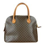 Celine Vintage Macadam Canvas Top Handle Bag