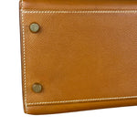 Hermes Kelly 32 Sellier Epsom Gold Handbag 1995
