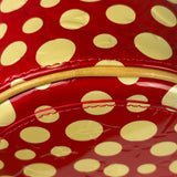 Louis Vuitton x Yayoi Kusama Red/Yellow Vernis Dot Infinity Papillon 30