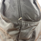 Prada Black Saffiano Leather Strap Tessuto Nylon Tote Bag