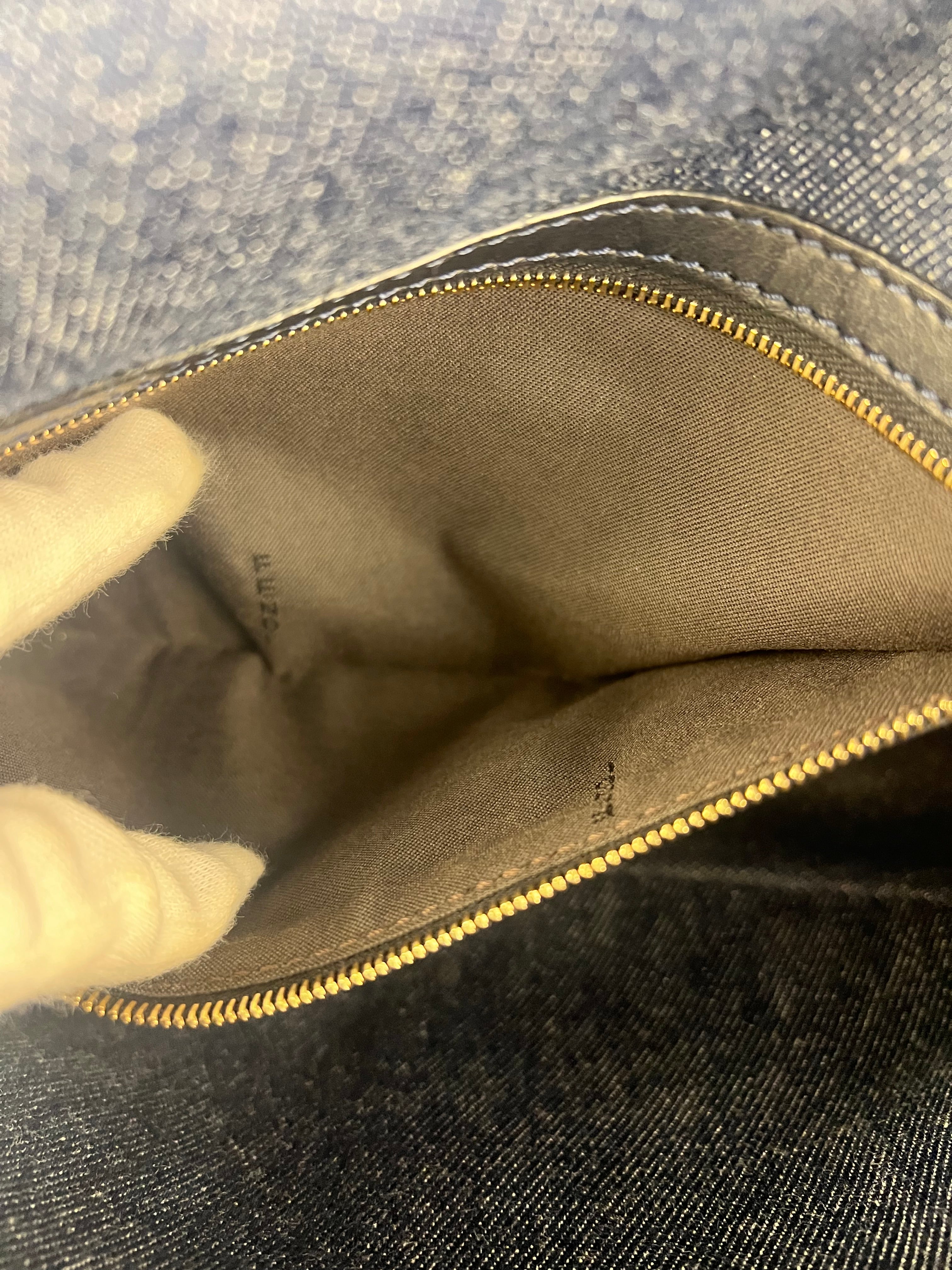 Fendi Denim Baguette NM 2Way Handbag