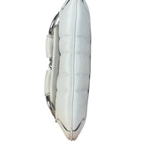 Gucci White Horsebit Vertical Quilted Leather Shoulder Bag