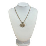 Christian Dior Vintage Interlocking Monogram Pendant Necklaces