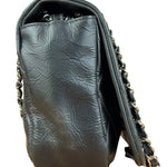 Chanel Black Leather Ultimate Stitch Single Flap Bag 2010