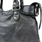 Balenciaga Black Classic Leather City Bag