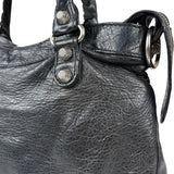 Balenciaga Black Classic Leather City Bag