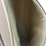 Fendi Cream Leather Latte Two-Way Bag