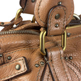 Chloe Vintage Tan Leather Paddington Shoulder Bag