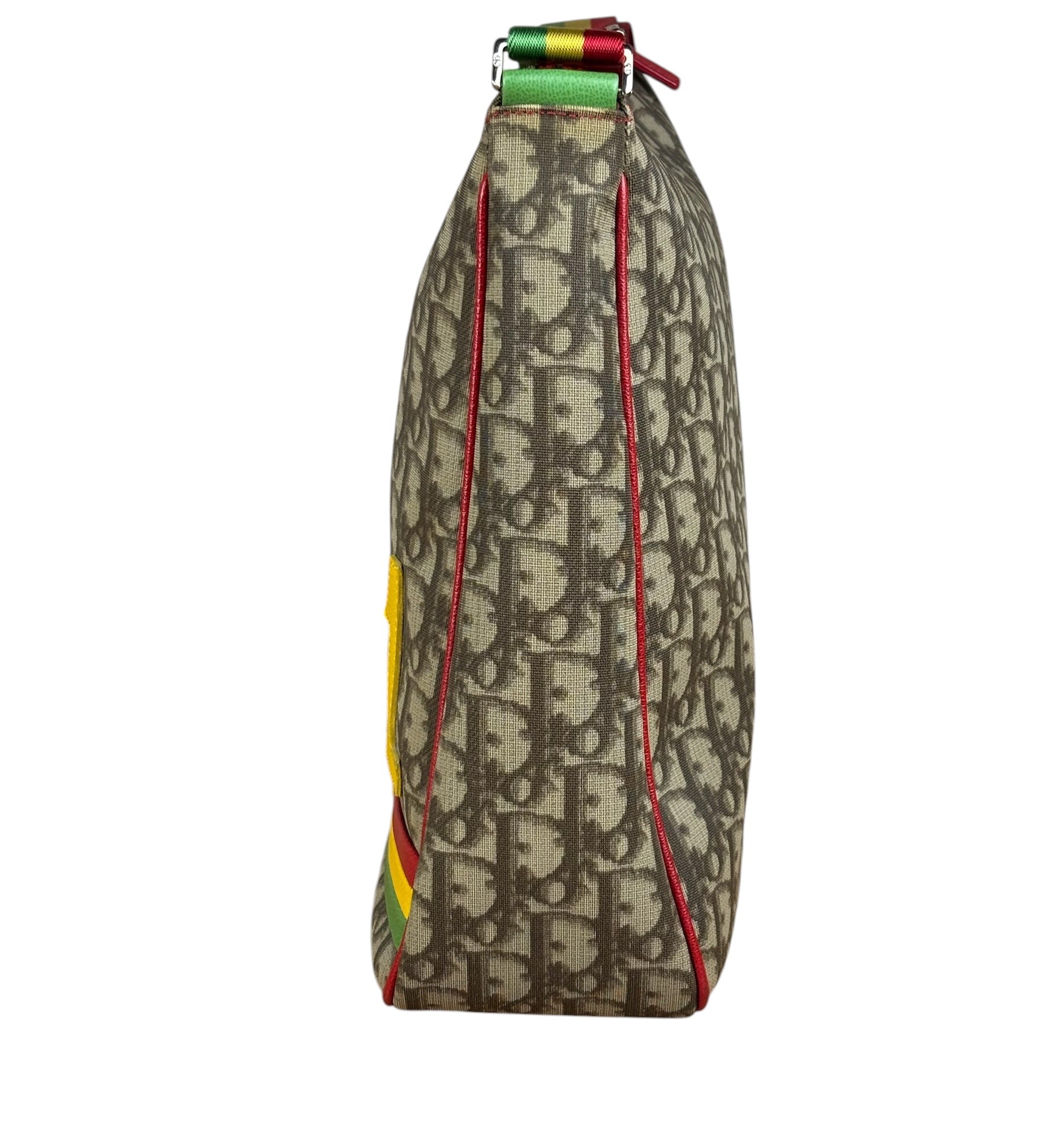 Christian Dior Vintage Rasta Trotter Crossbody Bag