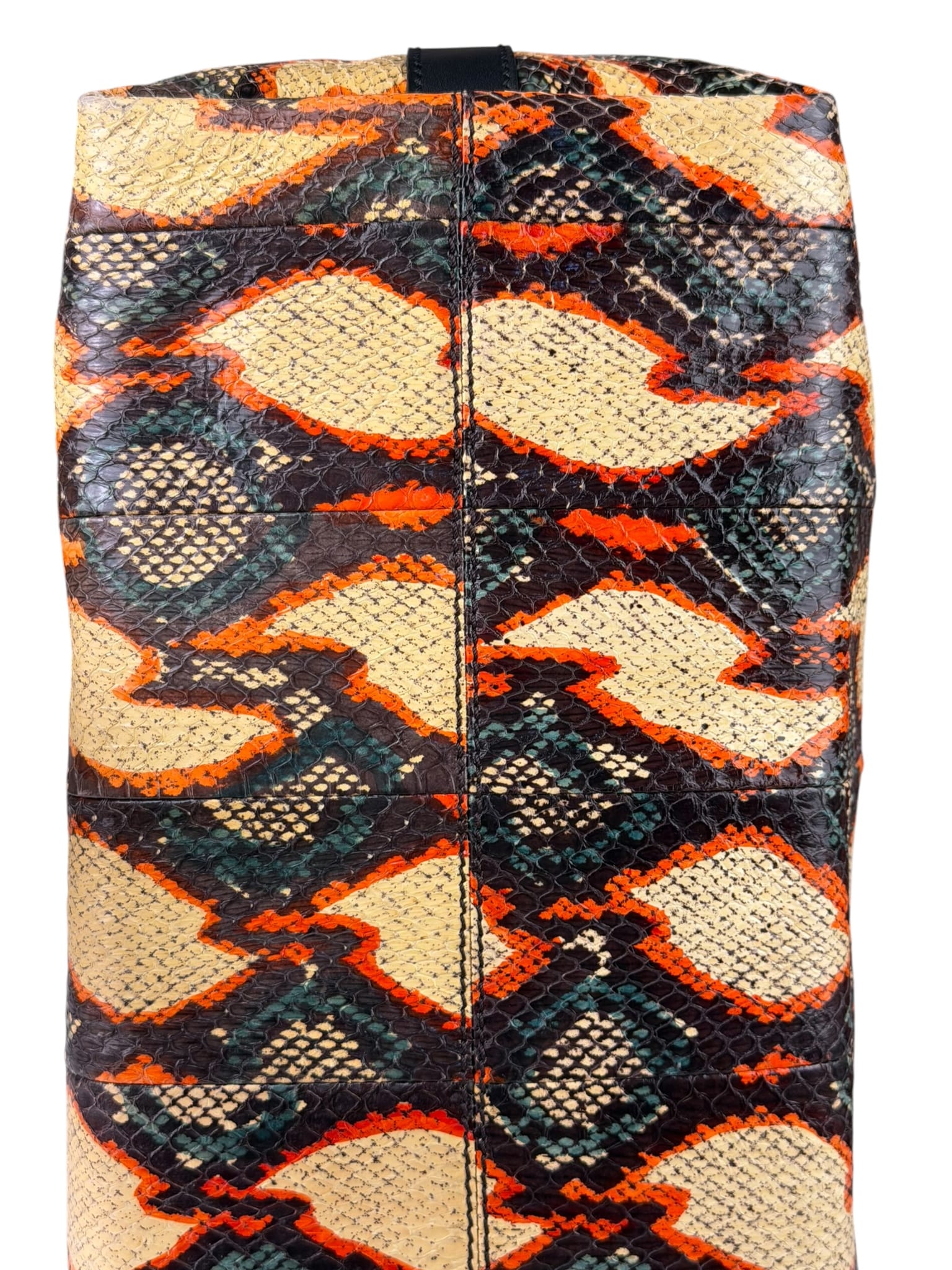 Fendi Multicolor Snakeskin Hobo Bag