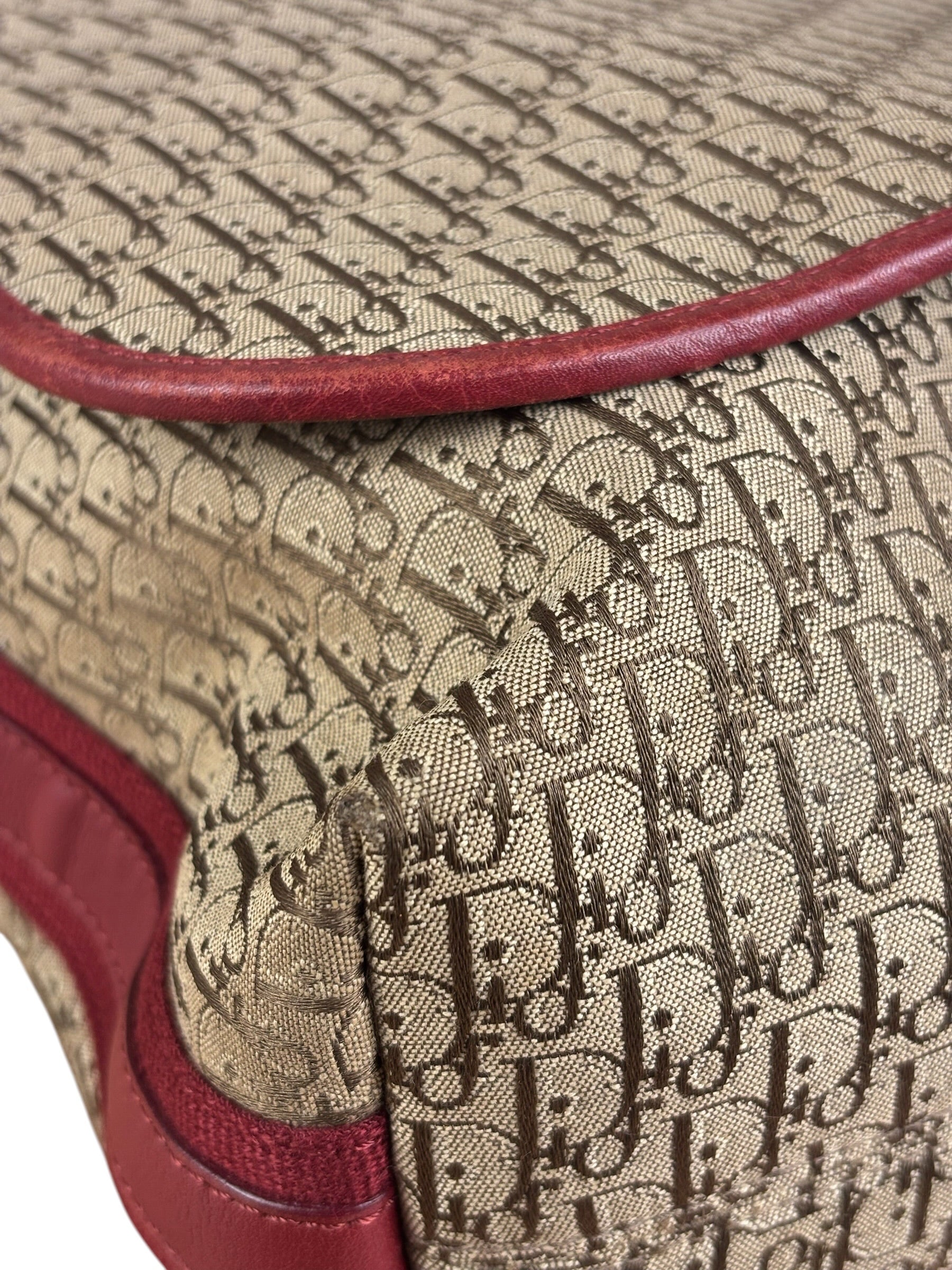 Christian Dior Street Chic Canvas Messenger Bag