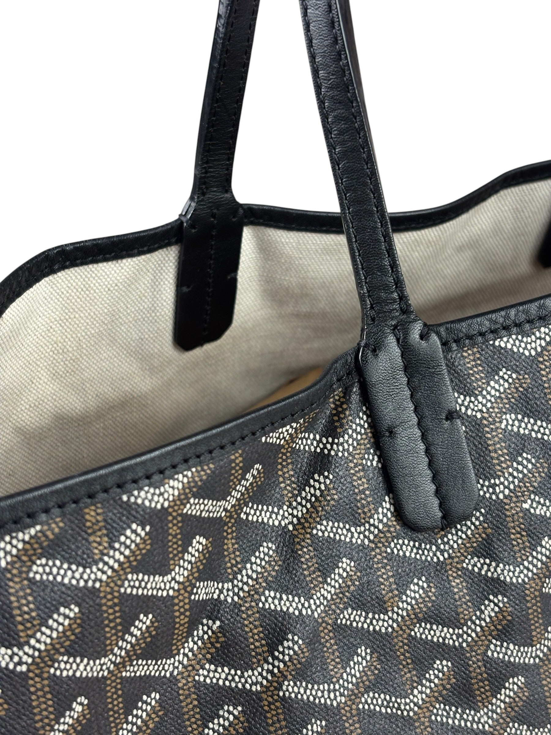 Goyard Saint Louis Coated Goyardine Tote