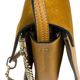 Chloe Mustard Yellow Leather/Suede Faye Bag