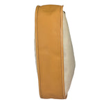 Hermes Brown Leather Trim Evelyne 2004