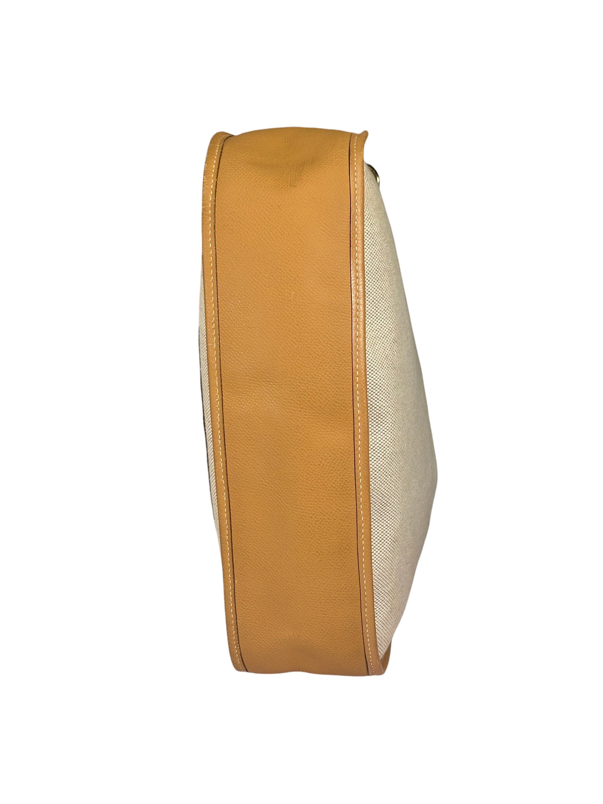 Hermes Brown Leather Trim Evelyne 2004