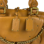 Chloe Tan Brown Leather Paddington Shoulder Bag