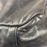 Loewe Vintage Black Calfskin Carryall Handbag