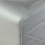 Chanel White Lambskin Diana Bijoux Flap 1992