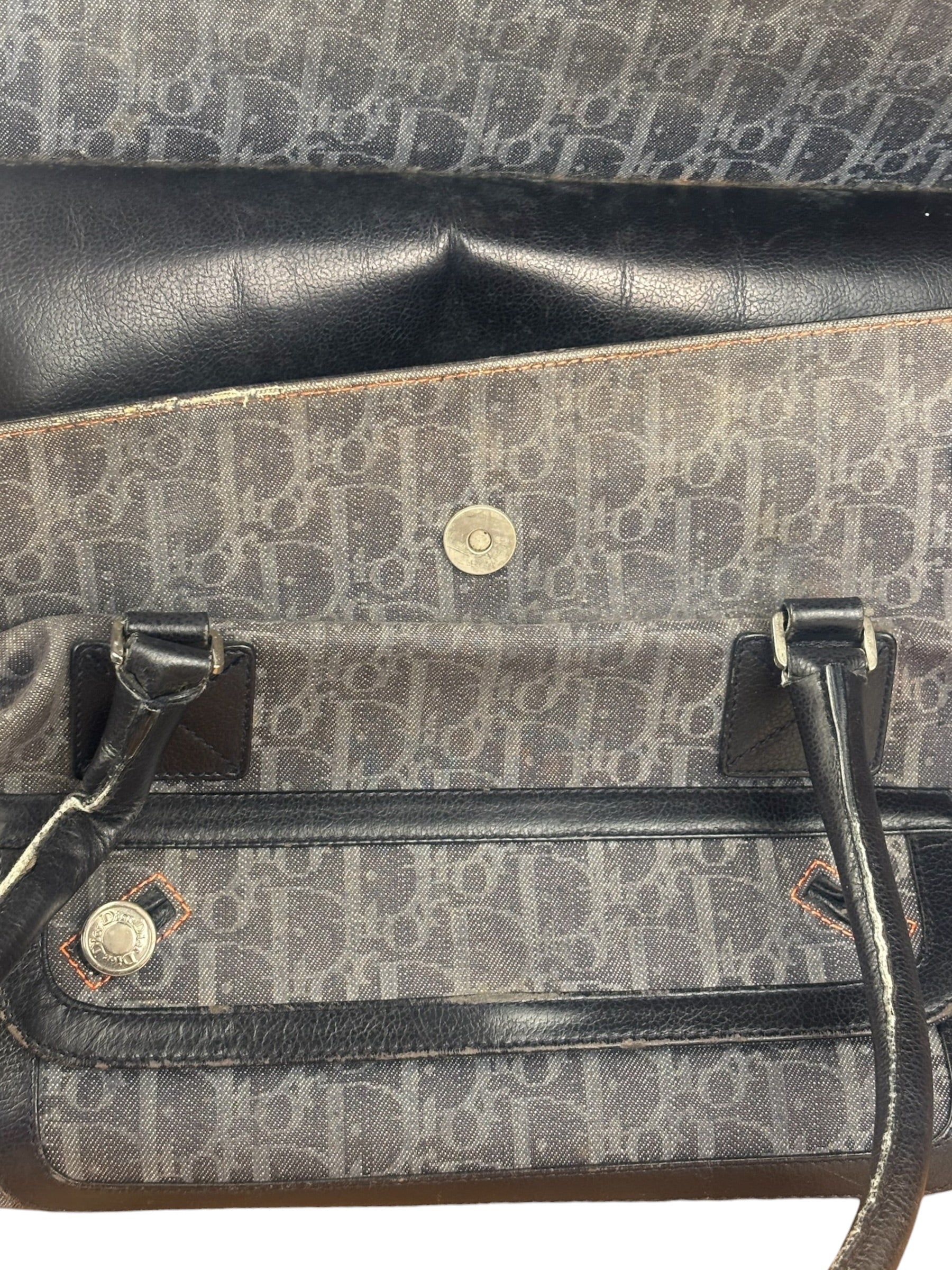 Christan Dior Vintage Diorissimo Flight Trotter Tote