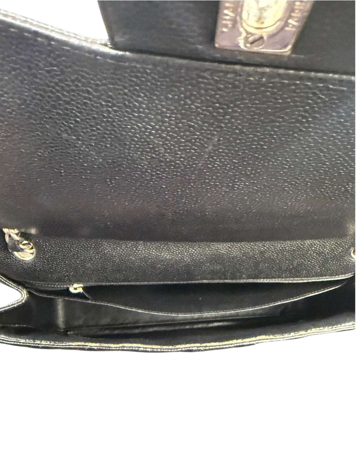 Chanel Black Quilted Leather Jumbo Classic Flap Bag 2009