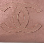 Chanel CC Pink Caviar Leather Mini Tote Bag 2004