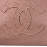 Chanel CC Pink Caviar Leather Mini Tote Bag 2004