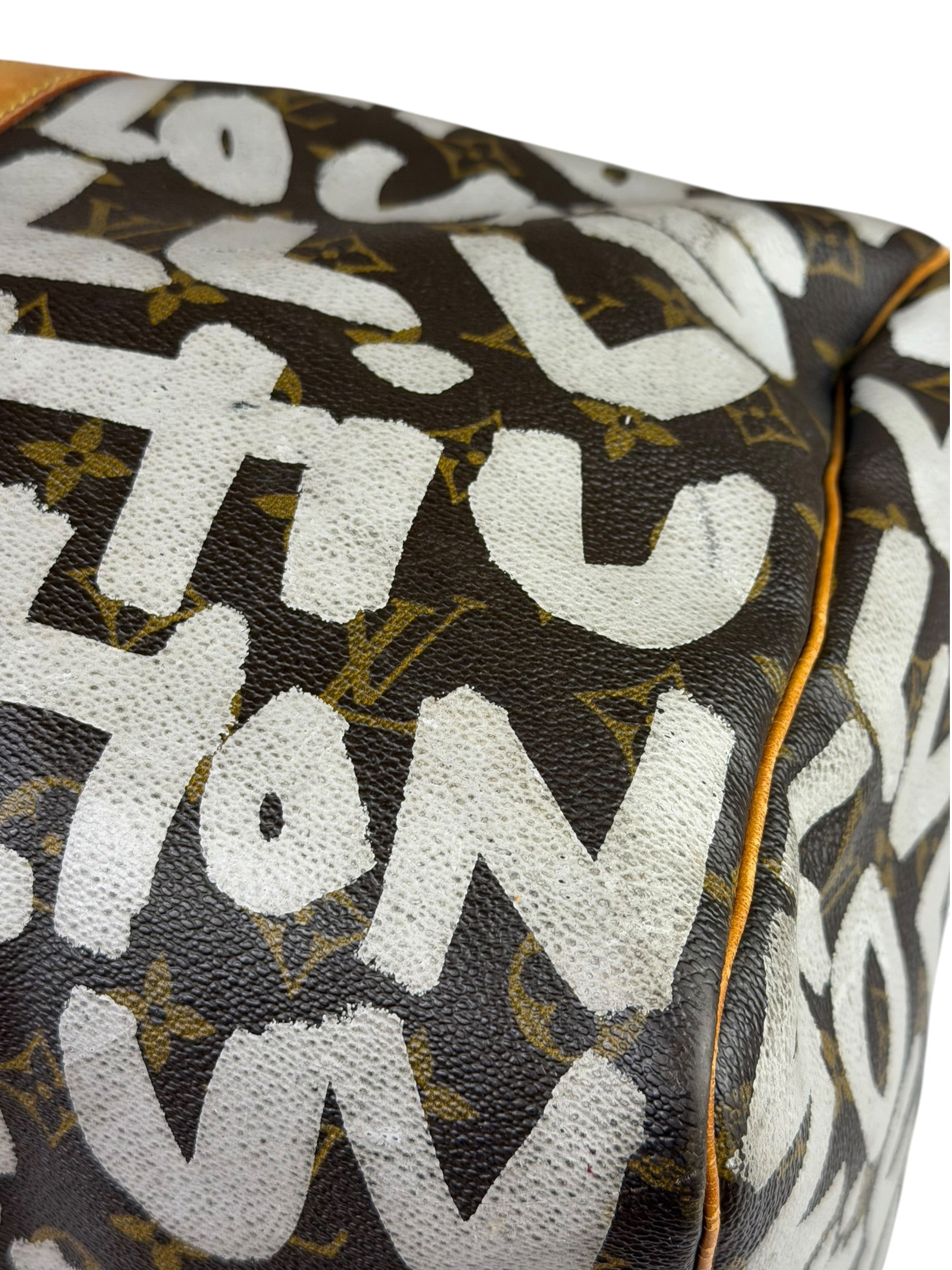 Louis Vuitton x Stephen Sprouse Monogram Graffiti Keepall 50