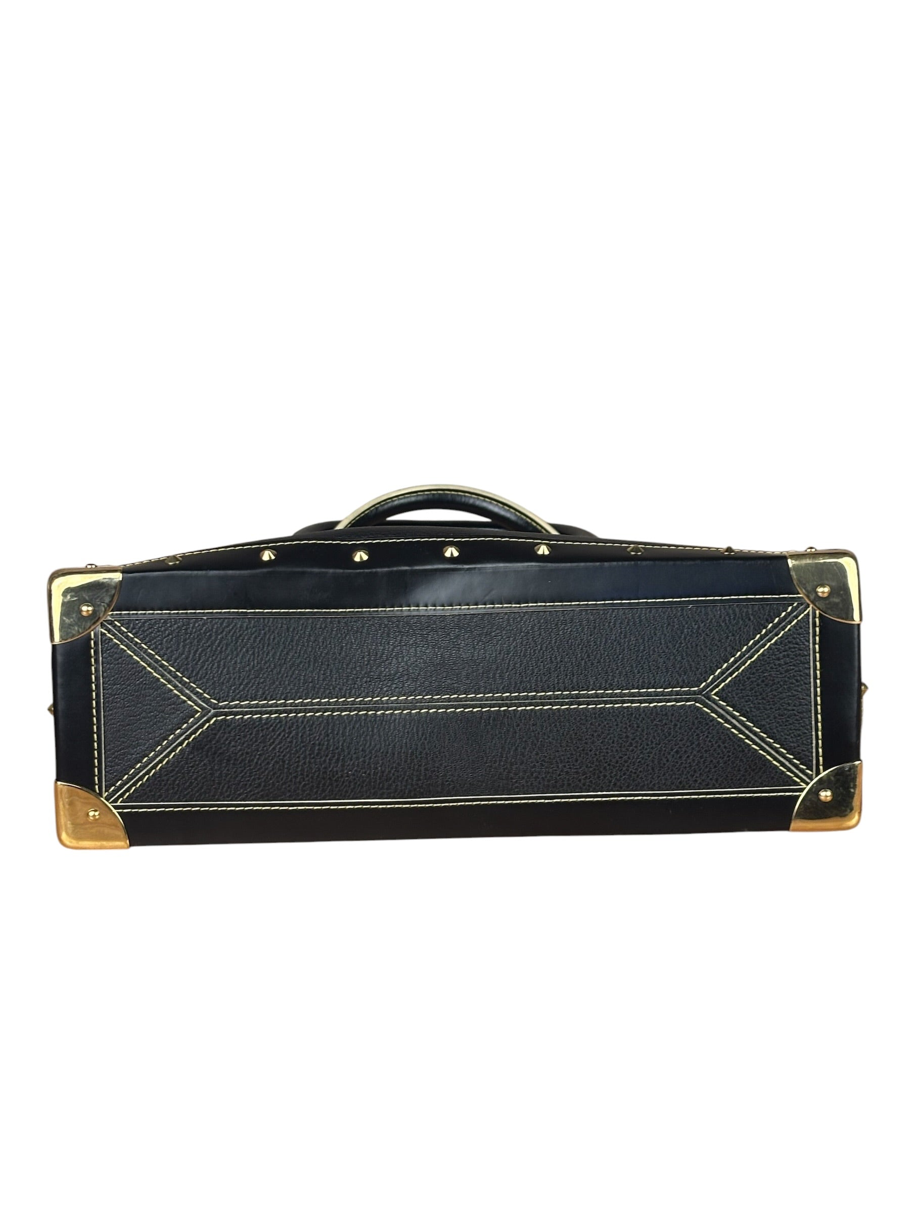 Louis Vuitton Black Goatskin Suhali Le Fabuleux Shoulder Bag