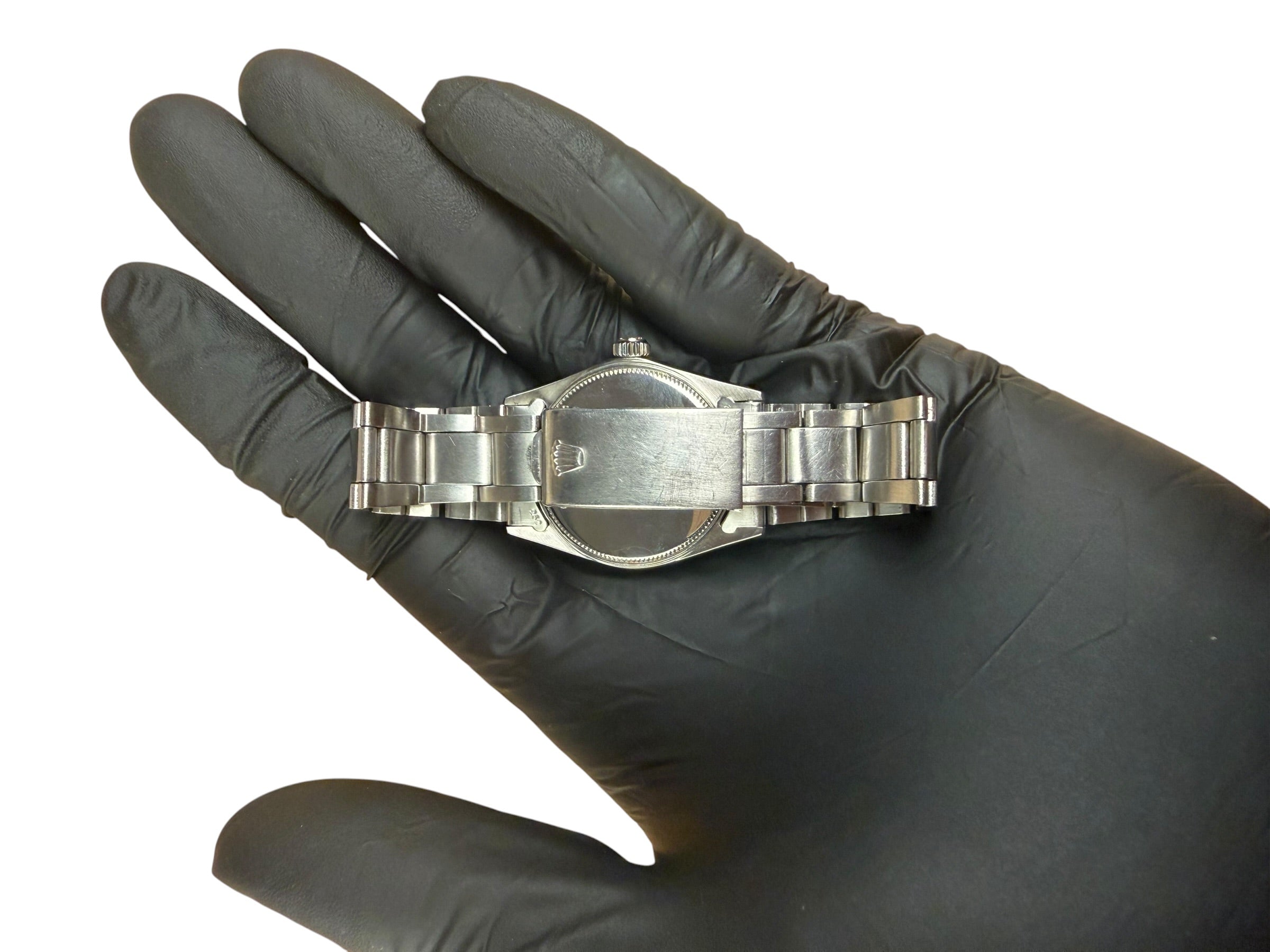 Rolex Oysterdate Precision Silver Stick Dial 1980