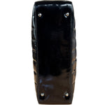 Chanel Glossy Black Patent Leather Chocolate Bar Tote Bag