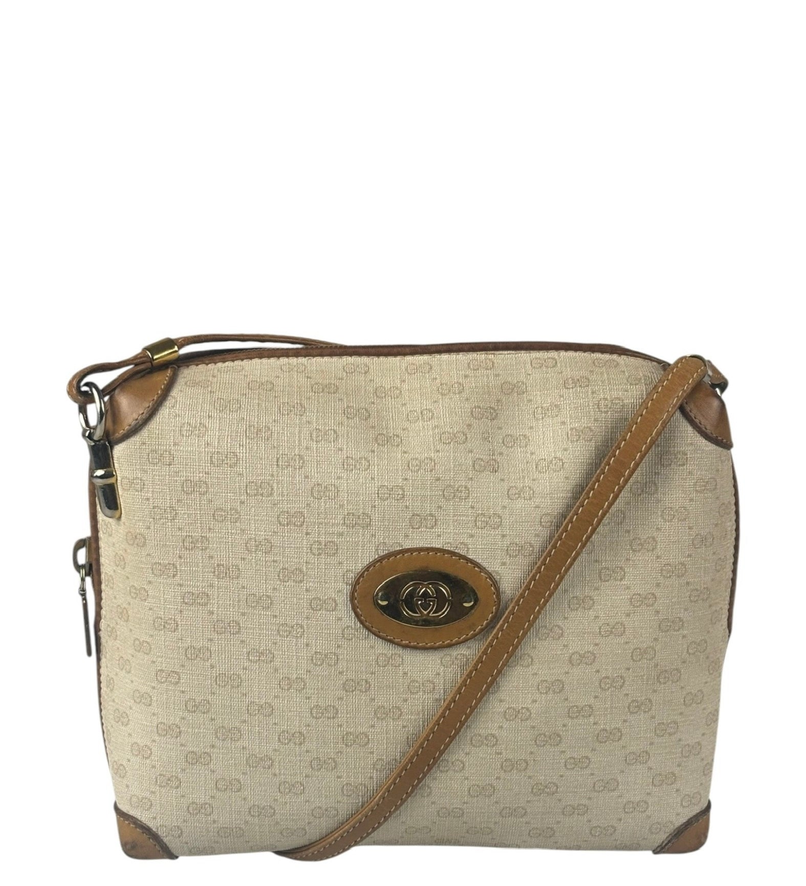 Gucci Micro GG Tan Crossbody