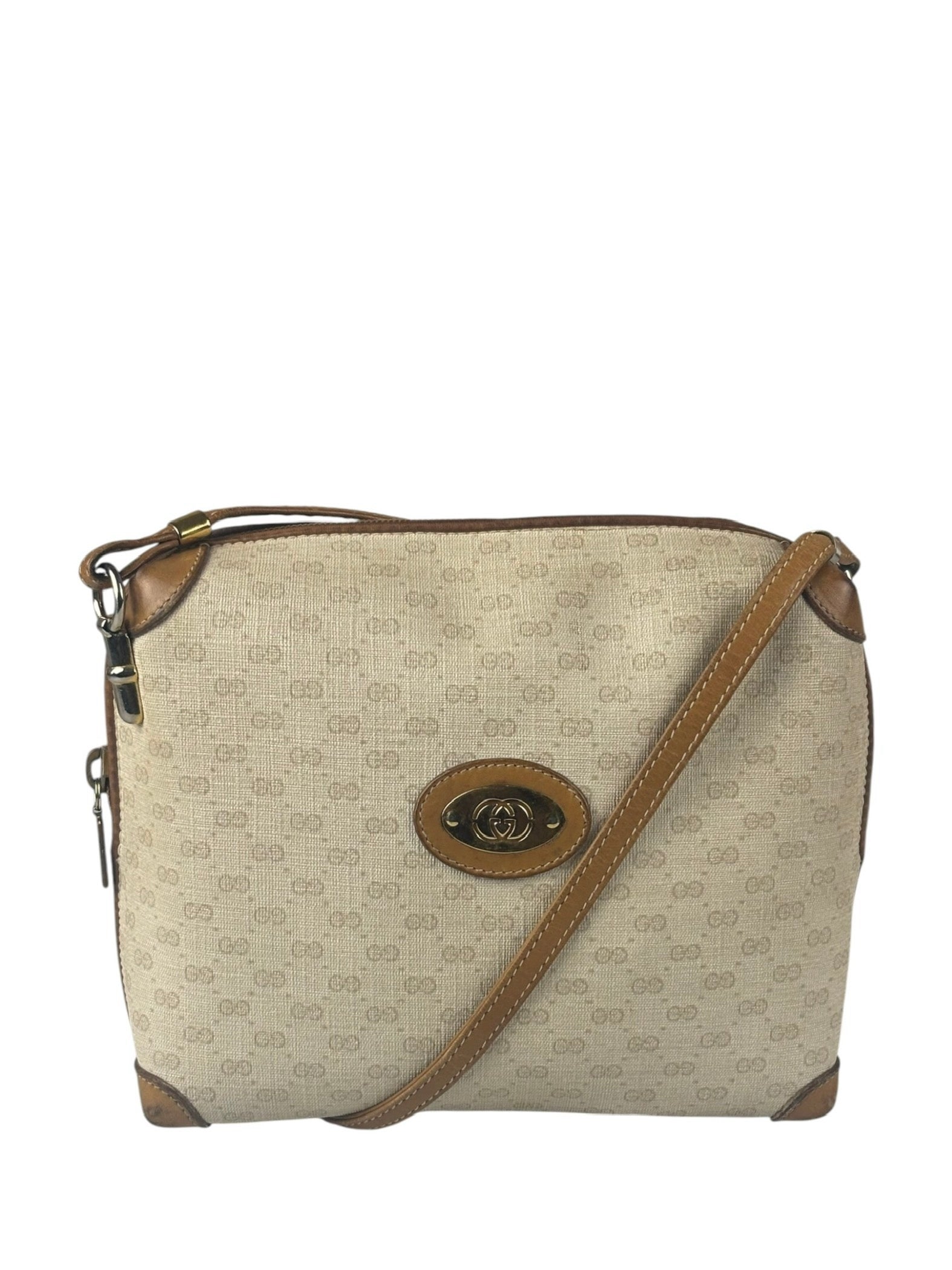 Gucci Micro GG Tan Crossbody