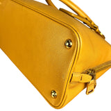 Prada Saffiano Promenade Handbag Mustard
