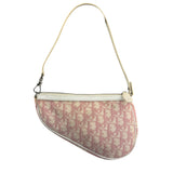 Christian Dior Vintage Monogram Diorissimo Trotter Saddle Pochette